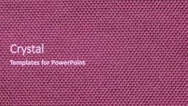  Presentation with weaving - Presentation theme having weaving fabrics - high magnification purple polyester fabric background and a violet colored foreground