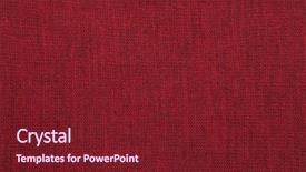  Presentation with fabric - Presentation consisting of weaving fabrics - real red knitted fabric made background and a tawny brown colored foreground