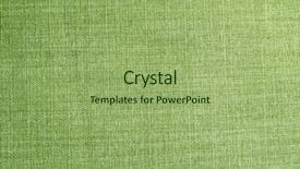  Presentation with batik fabric beautiful of art - Audience pleasing PPT theme consisting of weaving fabrics - beautiful green fabric texture backdrop and a mint green colored foreground