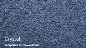  Presentation with dark blue fabric texture dark - Colorful presentation theme enhanced with weaving fabrics - heather blue knitted fabric textured backdrop and a ocean colored foreground