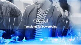  Presentation with using digital tablet - Audience pleasing PPT theme consisting of web 20 - stocks and shares against graphic backdrop and a ocean colored foreground