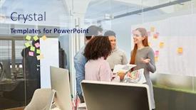  Presentation with web design - Cool new theme with web-design-start-up backdrop and a lemonade colored foreground