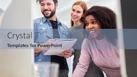  Presentation with web - PPT layouts featuring web-designer-as-a-creative background and a light blue colored foreground