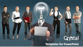  Presentation with erp - Audience pleasing PPT layouts consisting of web erp - idea cyber space concept lamp backdrop and a ocean colored foreground