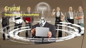  Presentation with cyber - PPT layouts consisting of web erp - idea cyber space concept lamp background and a violet colored foreground