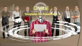  Presentation with cyber - Colorful PPT layouts enhanced with web erp - idea cyber space concept lamp backdrop and a violet colored foreground