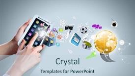  Presentation with web - Cool new slide deck with pet adoption - adopt animals best friends cat backdrop and a lemonade colored foreground.