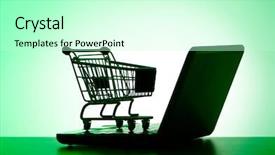  Presentation with web - Audience pleasing presentation theme consisting of bouquet of tulips with alarm clock on grey wooden table backdrop and a coral colored foreground