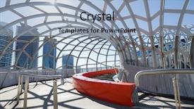  Presentation with australia melbourne - Audience pleasing slide set consisting of webb bridge in melbourne victoria backdrop and a light blue colored foreground