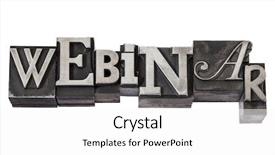  Presentation with fonts - Cool new slides with webinar web-based seminar backdrop and a white colored foreground