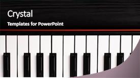  Presentation with keyboard - Audience pleasing presentation consisting of website red white - synthesizer keyboard on black wooden backdrop and a black colored foreground