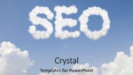  Presentation with search engine - Colorful slides enhanced with website traffic - seo search engine optimization concept backdrop and a light blue colored foreground