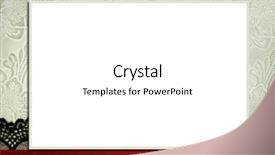  Presentation with scrapbook - PPT theme consisting of lace pattern wedding invitation - decorative template with photo frame background and a white colored foreground