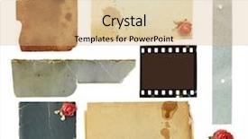  Presentation with vintage paper - Slide deck enhanced with vintage background with old paper background and a lemonade colored foreground