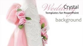  Presentation with doll - Audience pleasing PPT layouts consisting of wedding background bride doll isolated backdrop and a  colored foreground