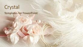  Presentation with wedding - Slide set consisting of wedding background background and a lemonade colored foreground