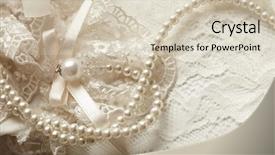  Presentation with wedding - Slide deck with wedding background background and a soft green colored foreground