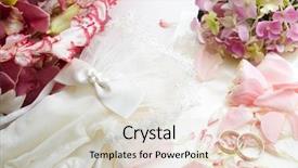  Presentation with wedding - Slides with wedding background background and a light gray colored foreground