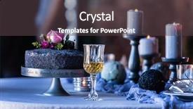  Presentation with cake - Colorful presentation enhanced with bridal catering - wedding cake backdrop and a dark gray colored foreground