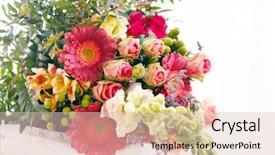  Presentation with wedding calla lily - Audience pleasing PPT theme consisting of wedding calla lily - nice flowers backdrop and a lemonade colored foreground