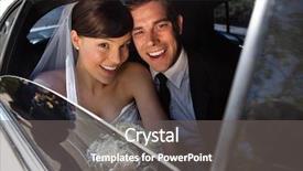  Presentation with happy new year 2022 - Slide deck enhanced with wedding celebration - portrait of happy newly wed background and a gray colored foreground