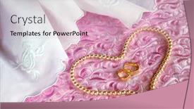  Presentation with wedding - Presentation featuring wedding-detail background and a lemonade colored foreground