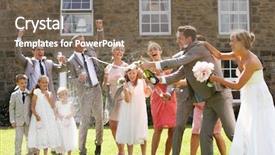  Presentation with champagne - Theme featuring rural tourism - coniferous forest landscape in mountains background and a dark gray colored foreground