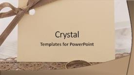  Presentation with wedding card - Presentation theme consisting of wedding greeting card background and a soft green colored foreground