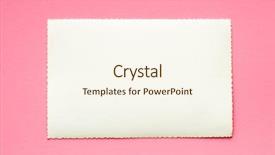  Presentation with wedding invitation card - Cool new PPT theme with wedding invitation - vintage greeting card on pink backdrop and a cream colored foreground