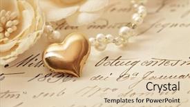  Presentation with wedding invitation - Slide deck with wedding invitation background background and a lemonade colored foreground