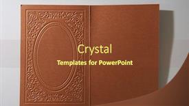  Presentation with wedding invitation - Theme with wedding-invitation-envelope-for-mailing background and a tawny brown colored foreground