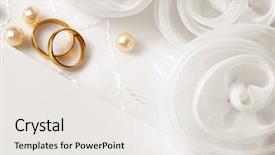  Presentation with wedding invitation - PPT layouts featuring wedding invitation background and a white colored foreground