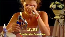  Presentation with broken heart - Amazing PPT layouts having wedding memories broken heart woman backdrop and a tawny brown colored foreground