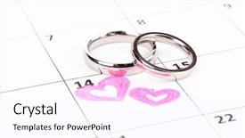  Presentation with wedding white - PPT theme enhanced with businessman holding notebook with oil background and a  colored foreground.
