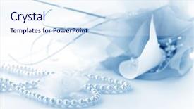  Presentation with wedding - Audience pleasing presentation design consisting of wedding still life with necklace backdrop and a  colored foreground