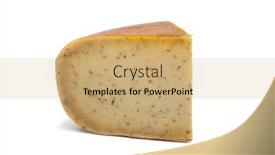  Presentation with cumin - Colorful theme enhanced with wedge-of-gouda-cumin-spiced backdrop and a coral colored foreground