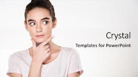  Presentation with brown - PPT layouts with weighing the pros and cons background and a white colored foreground