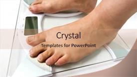  Presentation with weight control - Beautiful presentation featuring weight scale backdrop and a coral colored foreground