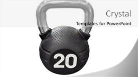  Presentation with weight - Beautiful theme featuring weight-under-the-white-background backdrop and a light gray colored foreground