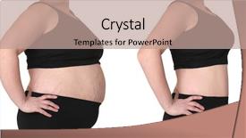  Presentation with weightloss - Slide deck with weightloss on white background health background and a  colored foreground