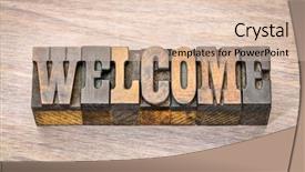  Presentation with movies - Presentation consisting of clarendon font popular in western background and a lemonade colored foreground