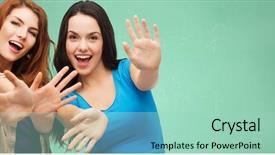  Presentation with chalk board - PPT layouts consisting of welcome class - school education happiness and people background and a mint green colored foreground