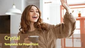  Presentation with sensuality woman black angel relaxing - Cool new slide deck with welcome drink - photo of resting relaxed woman backdrop and a tawny brown colored foreground