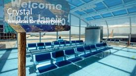  Presentation with brazil - Theme consisting of welcome-to-rio-de-janeiro background and a  colored foreground