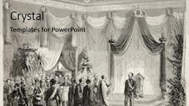  Presentation with journal - Slide deck having welcome to victor emmanuel ii background and a light gray colored foreground