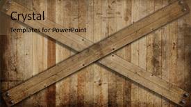  Presentation with cedar - PPT theme featuring welcome western - weathered cedar background panel background and a coral colored foreground