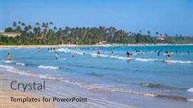  Presentation with ocean wave - 