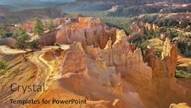  Presentation with rocks - Cool new presentation with well-known-orange-rocks backdrop and a red colored foreground