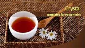  Presentation with spa concept - Amazing PPT layouts having wellnes - spa concept on mat backdrop and a  colored foreground