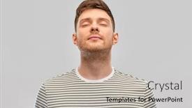  Presentation with wellness - Slides featuring wellness-and-people-concept-happy background and a light gray colored foreground